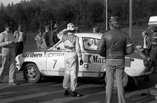 Simo Lampinen Juhani Markkanen Saab 96 V4 1000 Lakes Rally August - Old Photo 3