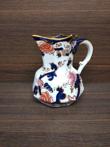 Masons blue mandalay jug - masons,