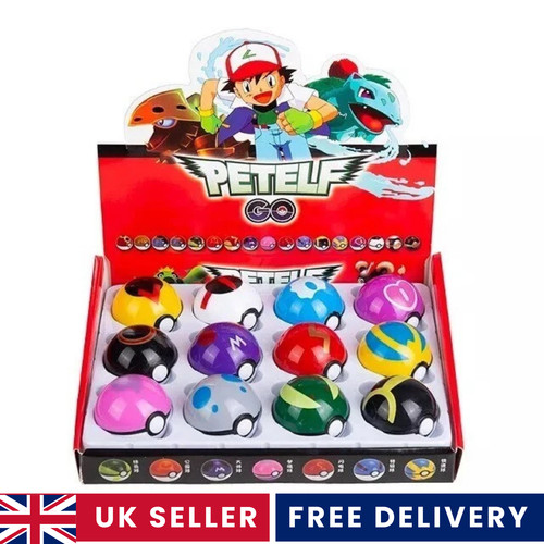 12pcs pokemon ball set - 12pcs,