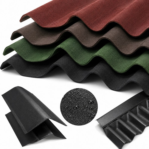 Bitumen corrugated roofing - bitumen,