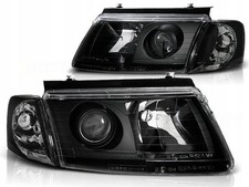 NEW BLACK Headlights with Lens