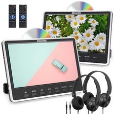 2X12" Twin Screen Car Headrest