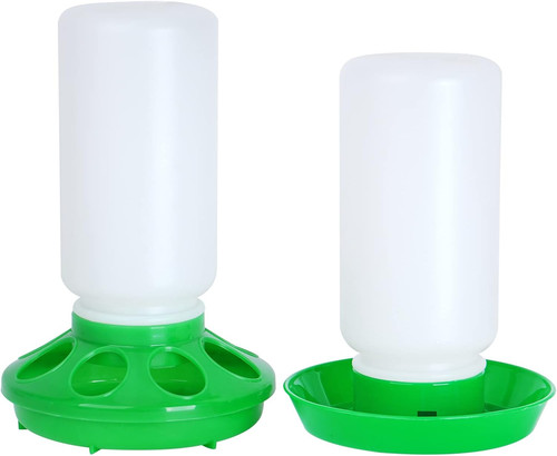 Chicken feeder waterer - chicken,