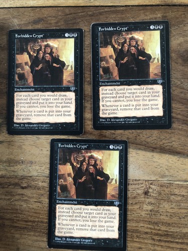 Mtg forbidden crypt - mtg,