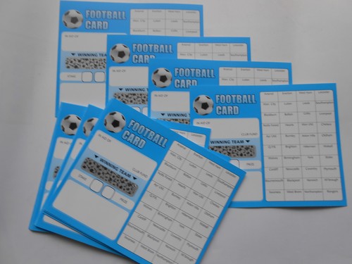 Football scratch cards 40 - ,