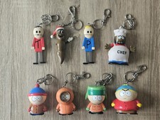 1998 South Park Keyrings Set
