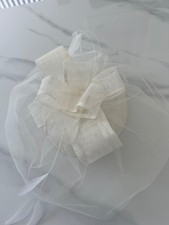 ivory fascinators for weddings