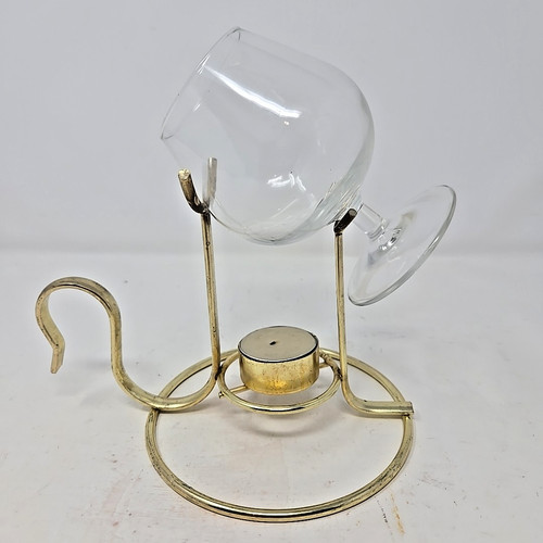 Brandy cognac warmer with - brandy,