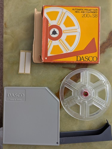 Vintage dasco super - 8, 200ft