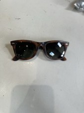 VINTAGE B&L RAY-BAN Thick Tortoise WAYFARER U.S.A Sunglasses