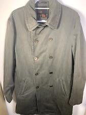 Zara Trench Coat - Large (slim fitting) - Dark Khaki - Overcoat Rain Jacket