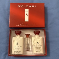 BVLGARI Eau Parfumée au thé rouge Gift Set - Body & Aftershave Lotion & Cologne