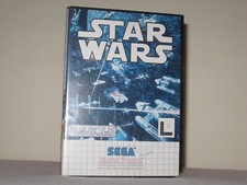 Sega Master System game- Star Wars, new old stock in original box, Made in Japan