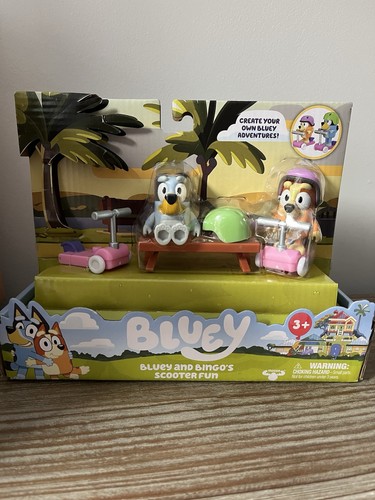 Bluey and bingo scooter - bluey,