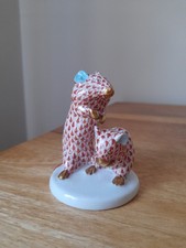 Herend Porcelain Mice Figurine