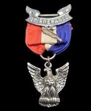 Vintage Boy Scout Medal "BE