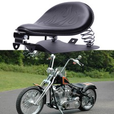 Motorcycle Spring Solo Seat With Base For Harley Springer Softail Bobber Chopper