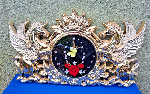 Vintage wall clock - vintage,