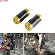 Crash Bar Frame Slider End Kit For Harley Softail Touring Road Street Glide FLHX