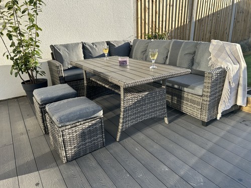 York seater garden rattan - 8,