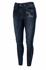 Pikeur Gianna Full Grip Jeans Breeches ladies, blue, GER 38 (UK 10)