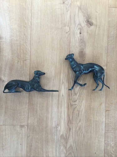 Cast bronze greyhound - bronze,