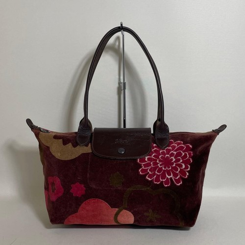 Longchamp pliage suede - le,