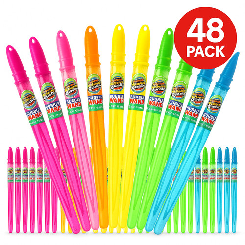 48x kids bubble swords 34cm - 48x,