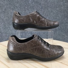 Romika Shoes Womens 37 Cassie 42 Lace Up Oxford Brown Leather Casual Comfort