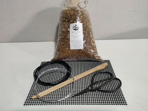 Bonsai repot kit soil - bonsai, mix