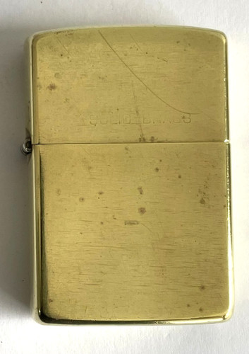 Vintage solid brass - solid,