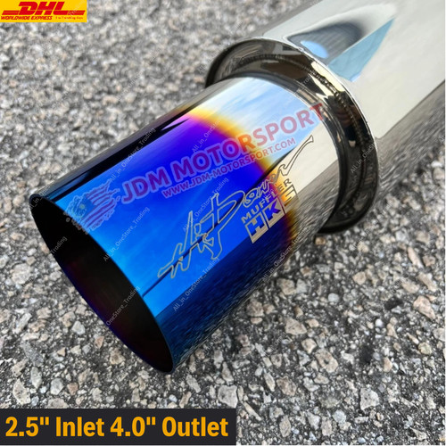 Inlet 0 outlet hks - 2.5", 4.0"