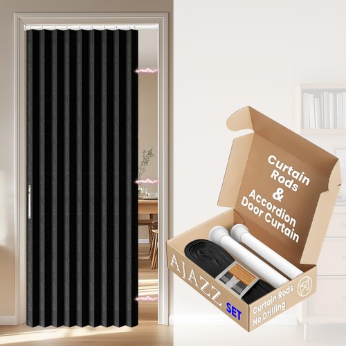 Blackout accordion door - blackout,