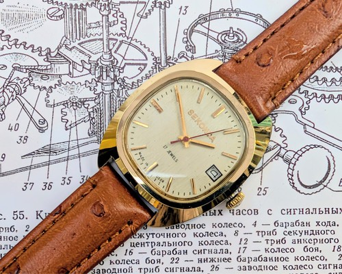 Vintage sekonda 17j mechanical - 17j,