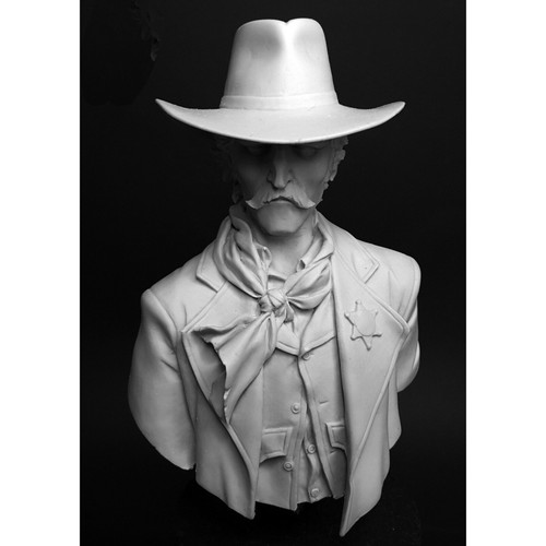 Resin figures bust model - resin,