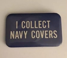 Vtg Navy Naval Postal Cover Collector “I Collect” Button Pin 1975 Wincraft