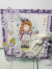 magnolia tilda 6x6 ins card