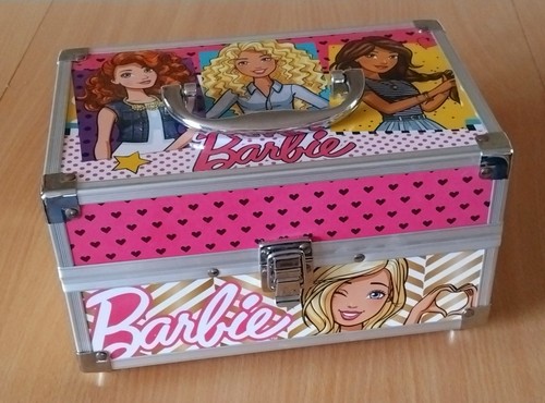 Barbie make vanity train - barbie,