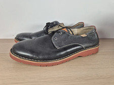 Pikolinos Men's Leather Boater Loafer Shoes Blue Red Lace Up Size 9