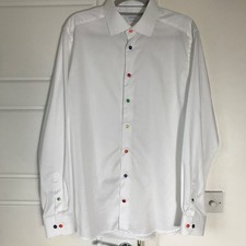 Eton Shirt Mens Large White