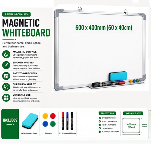 Magnetic whiteboard large - magnetic,