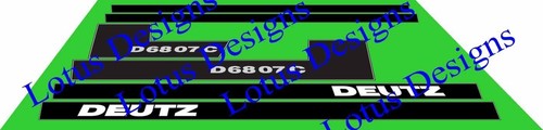 Deutz fahr 6507c 6807c - deutz,