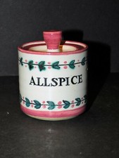 ANTIQUE SPONGEWARE "ALLSPICE"