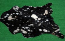 Luxury Goat hide Rug Hair on