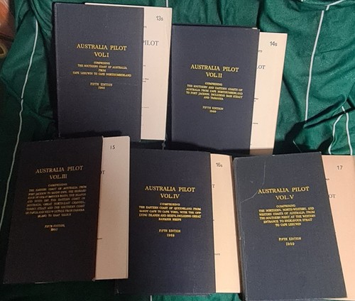 Australia pilot books volumes - australia,