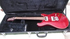 Greco EW-88 Translucent Red W/Hard case Electric Guitar Used From Japan