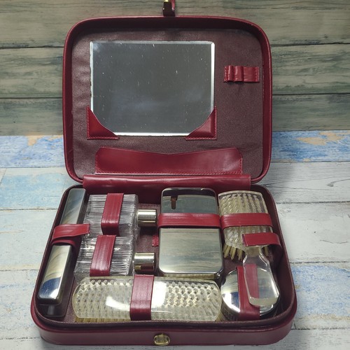 Vintage red leather ladies - vintage,