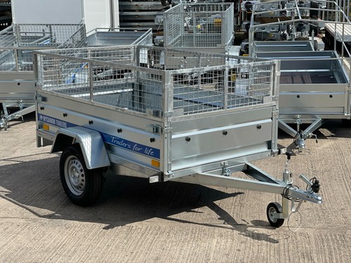 Cage single axle trailer 6x4 - cage,