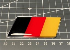 GERMAN FLAG CAR GRILLE BADGE