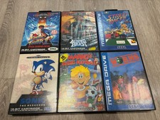 Sega Mega Drive PAL 6 x Games